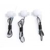 LED Dome Building Light 3-Pack -- Warm White, All Scales, Walthers SceneMaster 4870