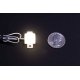 LED Dome Building Light 3-Pack -- Warm White, All Scales, Walthers SceneMaster 4870