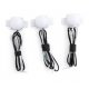 LED Dome Building Light 3-Pack -- Cool White, All Scales, Walthers SceneMaster 4872
