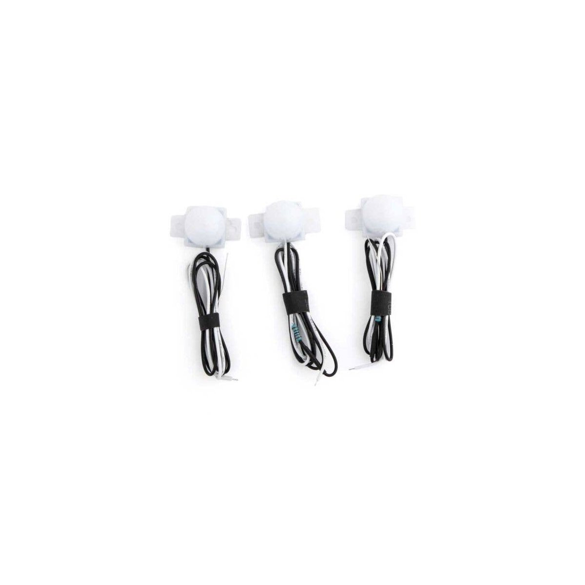 LED Dome Building Light 3-Pack -- Cool White, All Scales, Walthers SceneMaster 4872
