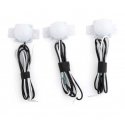 LED Dome Building Light 3-Pack -- Cool White, All Scales, Walthers SceneMaster 4872