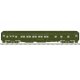 Pullman Heavyweight Plan 3973 10-1-1 Sleeper - Ready to Run -- Pullman Island Glade (Pullman Green 5068C), HO, Atlas Model Railr