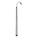 LED Flood Light -- Lattice Mast, 5-11/16′ 14.5cm, Warm White pkg(1), HO, Faller Gmbh 180217