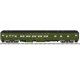 Pullman Heavyweight Plan 3973 10-1-1 Sleeper - Ready to Run -- Pullman Boreas Range (Pullman Green, black), HO, Atlas Model Rail