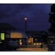 Mushroom-Top Platform Light with Lattice Mast -- Yellow Light, 4-3/16′ 10.6cm Tall, HO, Busch Gmbh & Co Kg 4114