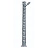 Lattice-Mast Industrial Lamp -- With Teardrop Light Housing (silver), HO, Busch Gmbh & Co Kg 4131