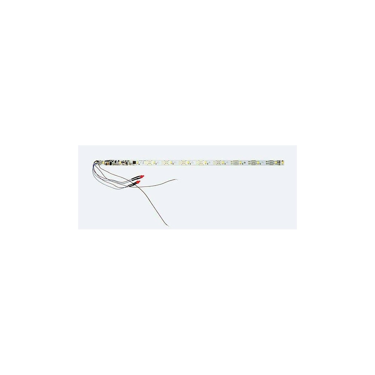 Interior Light Bar with DCC Decoder -- Yelllow LEDs, 10-3/8′ 26.4cm Max Length (Can be C, All Scales, LokSound By ESU 50719