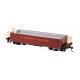 Wood Gondola-Style Excursion Car - Ready to Run - Spectrum(R) -- Cumbres & Toltec (Boxcar Red), On30, Bachmann Industries 26031
