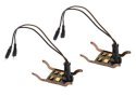 Asymmetrical Connection Hardware -- For the 739-73410 and 73411 Lighting Kits, HO, Trix 66716