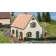 Small Stucco Single-Family House with Garage -- Laser-Cut Kit, N, Noch Gmbh & Co 63606