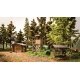 In the Forest -- Laser-Cut Kit - Forest Hut, Hunting Stand, Wildlife Feeder, HO, Noch Gmbh & Co 66806