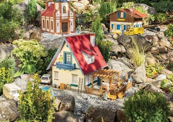 House with Pergola -- Kit, G, Pola 331084