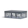 Elbingerode Train Station -- Laser-Cut Kit - 13-3/8 x 4-1/2 x 4-1/8′ 34 x 11.4 x 5.6cm, TT, Busch Gmbh & Co Kg 1960