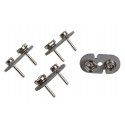 9-Volt Battery Clip pkg(4), All Scales, Ngineering N33014