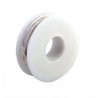 One-Conductor Hookup Wire - 18 Gauge - 30′ 9.1m -- White, All Scales, Wire Works 118160309