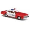 1976 Dodge Monaco 4-Door Sedan - Assembled -- Sheriff (red, white), HO, Busch Gmbh & Co Kg 46617