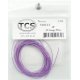 32-Gauge Wire - 10′ 3.05m Roll -- Violet (Purple), All Scales, Train Control Systems 1214