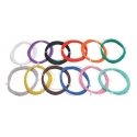 36-Gauge Highly Flexible Wire -- .5mm, AWG36, 2A, 10m (pink), All Scales, LokSound By ESU 53910