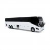 2022 Prevost H3-45 Coach - Assembled -- Painted, Unlettered (white, black), HO, Iconic Replicas 870423