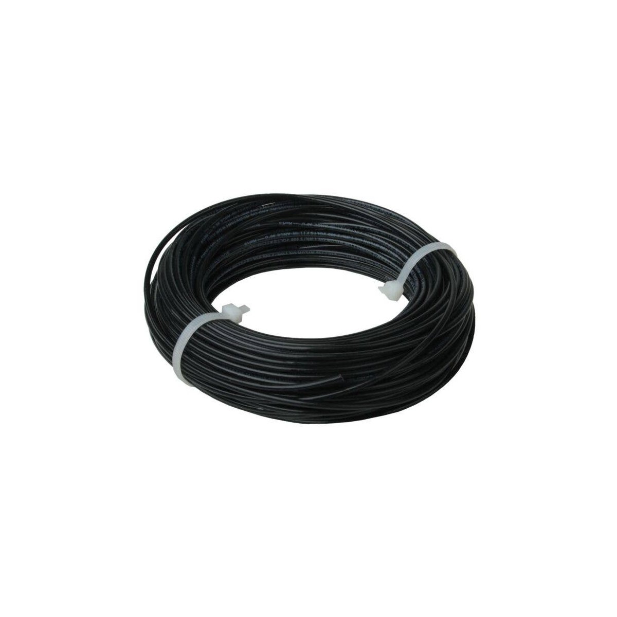 DCC Main Bus 14AWG Wire -- Black 100′ 30.5m, All Scales, NCE Corporation 282