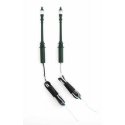LED Streetlight 2-Pack -- Cast Iron Column, HO, Walthers SceneMaster 4800