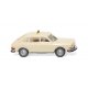 1968 Volkswagen 411 Hatchback - Assembled -- Taxi (ivory), HO, Wiking 80016