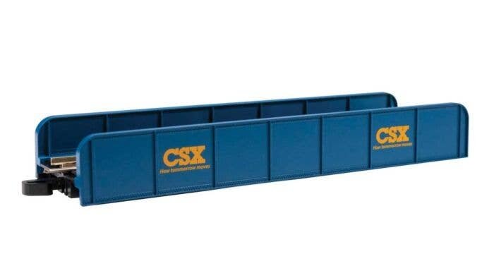 Girder Bridge w/Nickel Silver Rail - E-Z Track(R) -- CSX (blue, yellow), N, Bachmann Industries 44652