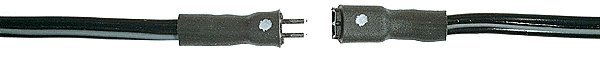 Micro Mini Connectors -- 2-Pin 12′ Flexible Leads pkg(2), All Scales, Miniatronics Corp. 5000102