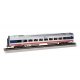 Siemens Venture Coach - Amtrak Version - Ready to Run -- Amtrak 4001 (Midwest Scheme silver, blue, red, white), HO, Bachmann Ind