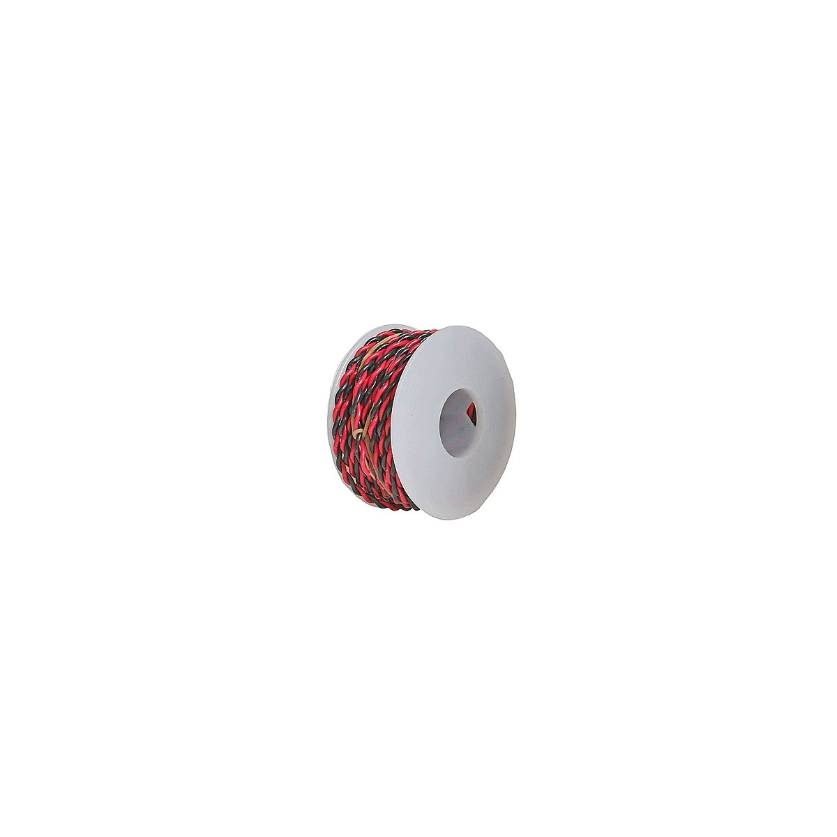 Two Conductor Hookup Wire - 22 Gauge - 30′ -- Black & Red, All Scales, Wire Works 222070300