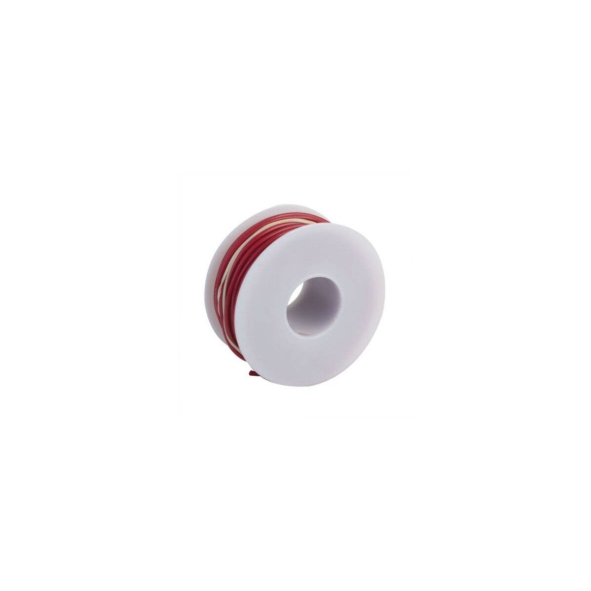 One-Conductor Hookup Wire - 18 Gauge - 55′ 16.8m -- Red, All Scales, Wire Works 118160552