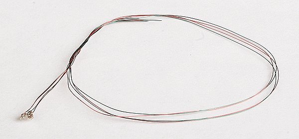 Surface-Mount LED w/Attached Magnet Wire Leads -- Yellow pkg(2), All Scales, Train Control Systems 1421