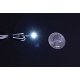 LED Small Building Light 3-Pack -- Natural White, All Scales, Walthers SceneMaster 4874