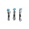 LED Small Building Light 3-Pack -- Cool White, All Scales, Walthers SceneMaster 4875