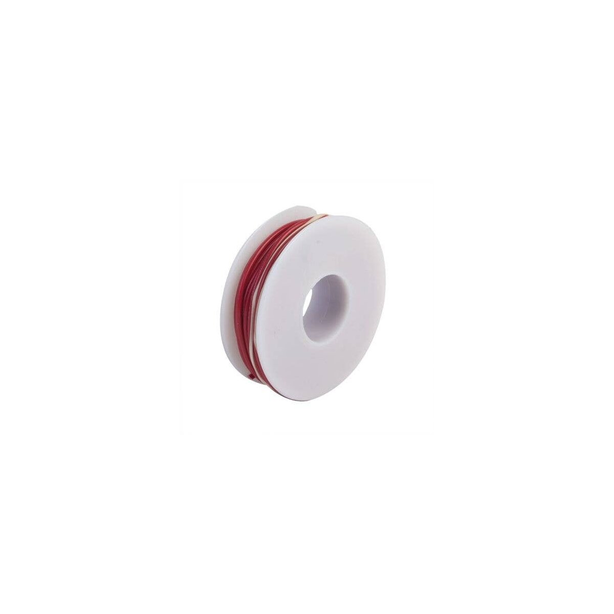 One-Conductor Hookup Wire - 18 Gauge - 30′ 9.1m -- Red, All Scales, Wire Works 118160302