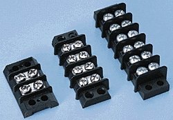 Terminal Block -- 2-Pole (For Under 1000 Volts), All Scales, Cir-Kit Concepts Inc 1049