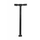 Double-Arm Square LED Light 3-Pack -- Black (warm white LED) 15 Scale Feet Tall, N, Atlas Model Railroad Co. 70000189