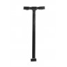 Double-Arm Square LED Light 3-Pack -- Black (warm white LED) 15 Scale Feet Tall, N, Atlas Model Railroad Co. 70000189