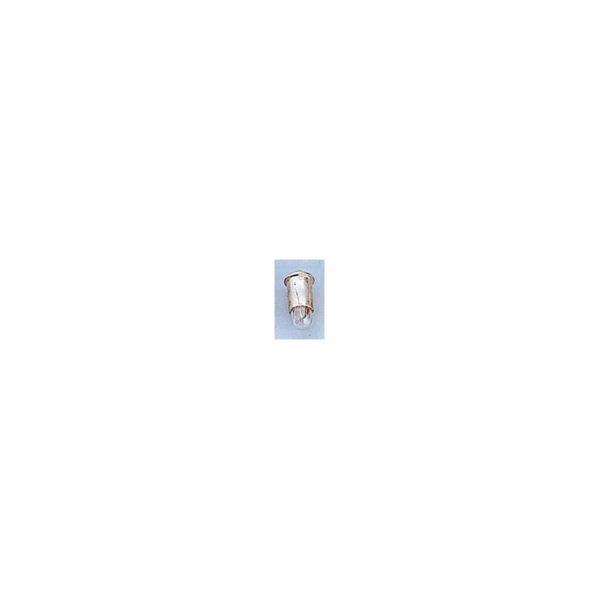 Push-In Bulb -- Clear, for Marklin, 19V, 50mA, All Scales, Brawa Modellspielwaren 3340