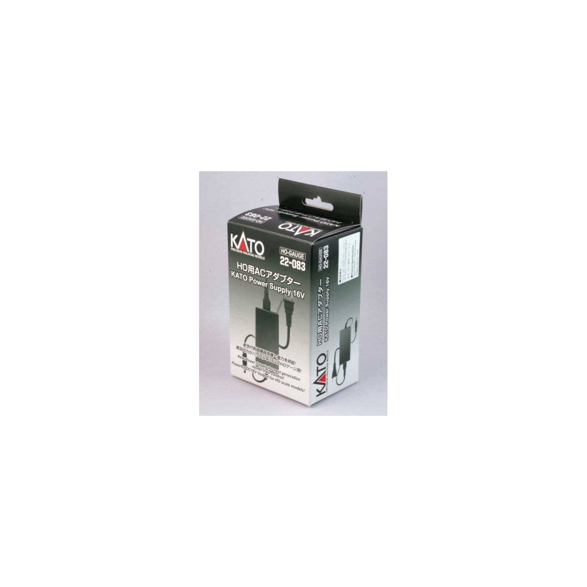 Power Supply -- 16VDC for Use with Smart Controller and Sound Box, HO, Kato USA Inc 22083