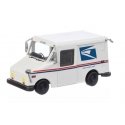 Long Life Vehicle (LLV) Mail Truck -- United States Postal Service(R) 1993-Present Scheme, HO, Walthers SceneMaster 12253