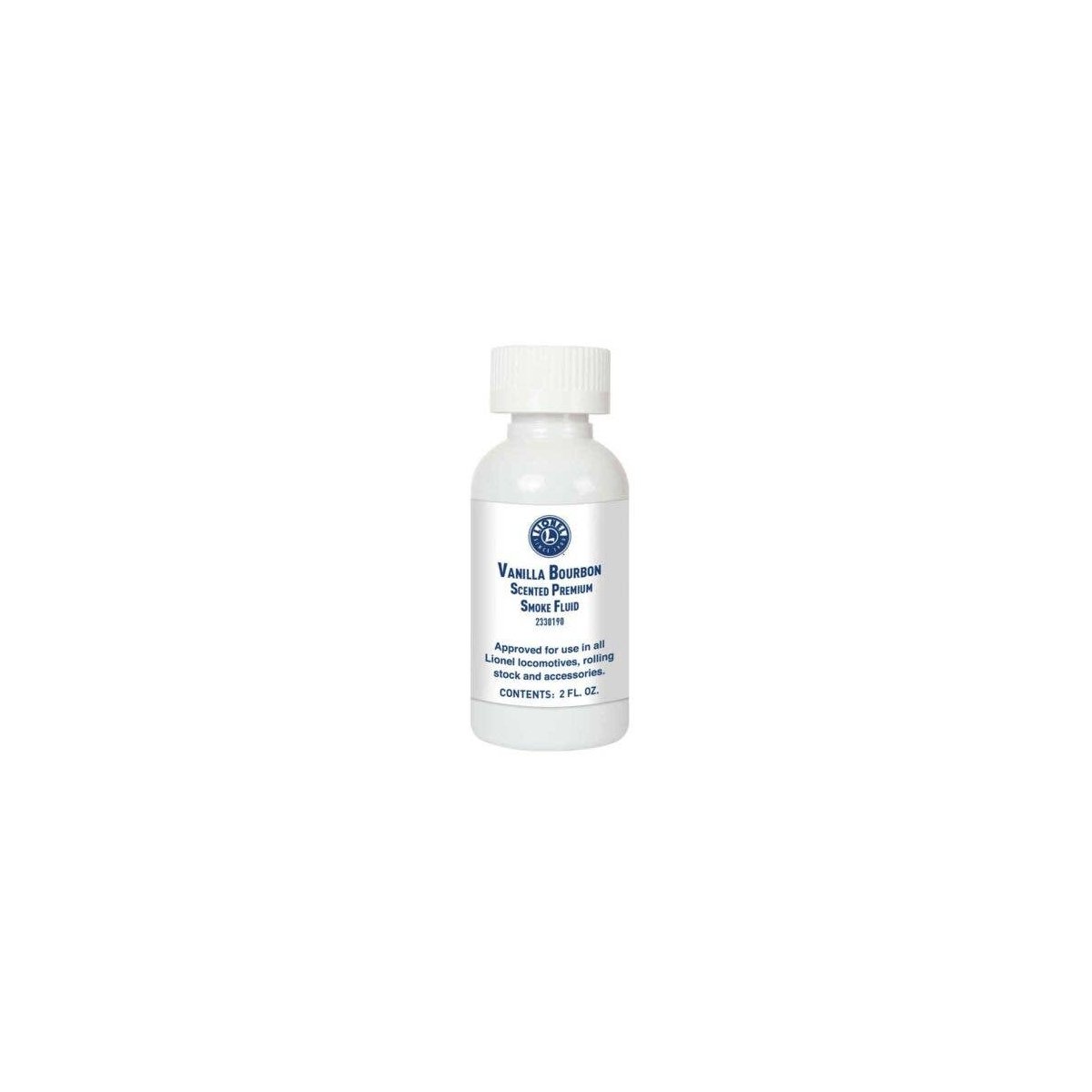 Vanilla Bourbon Scented Smoke Fluid -- 2oz 59.1ml, All Scales, Lionel 2330190