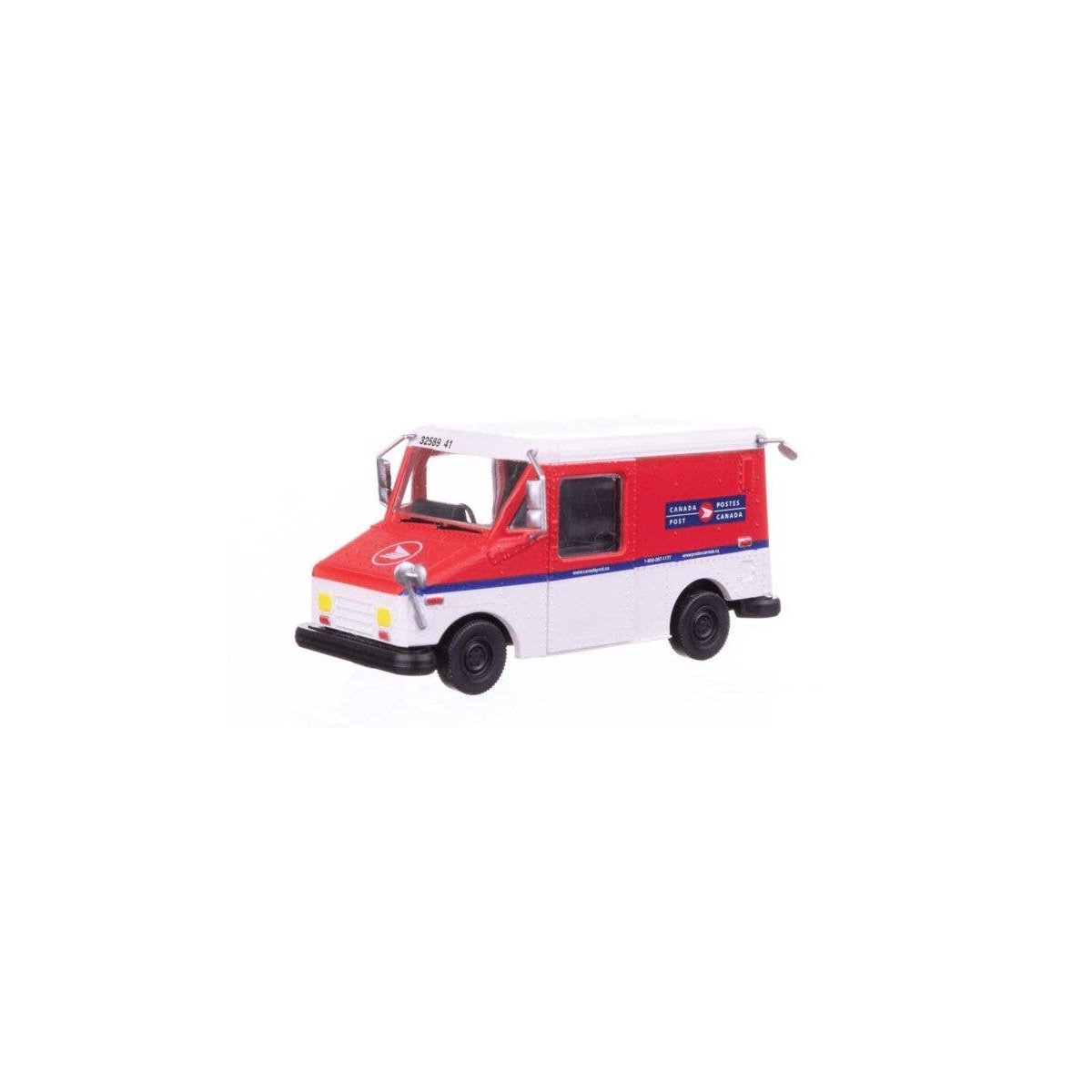 Long Life Vehicle (LLV) Mail Truck -- Canada Post (1987-1998 Scheme), HO, Walthers SceneMaster 12254