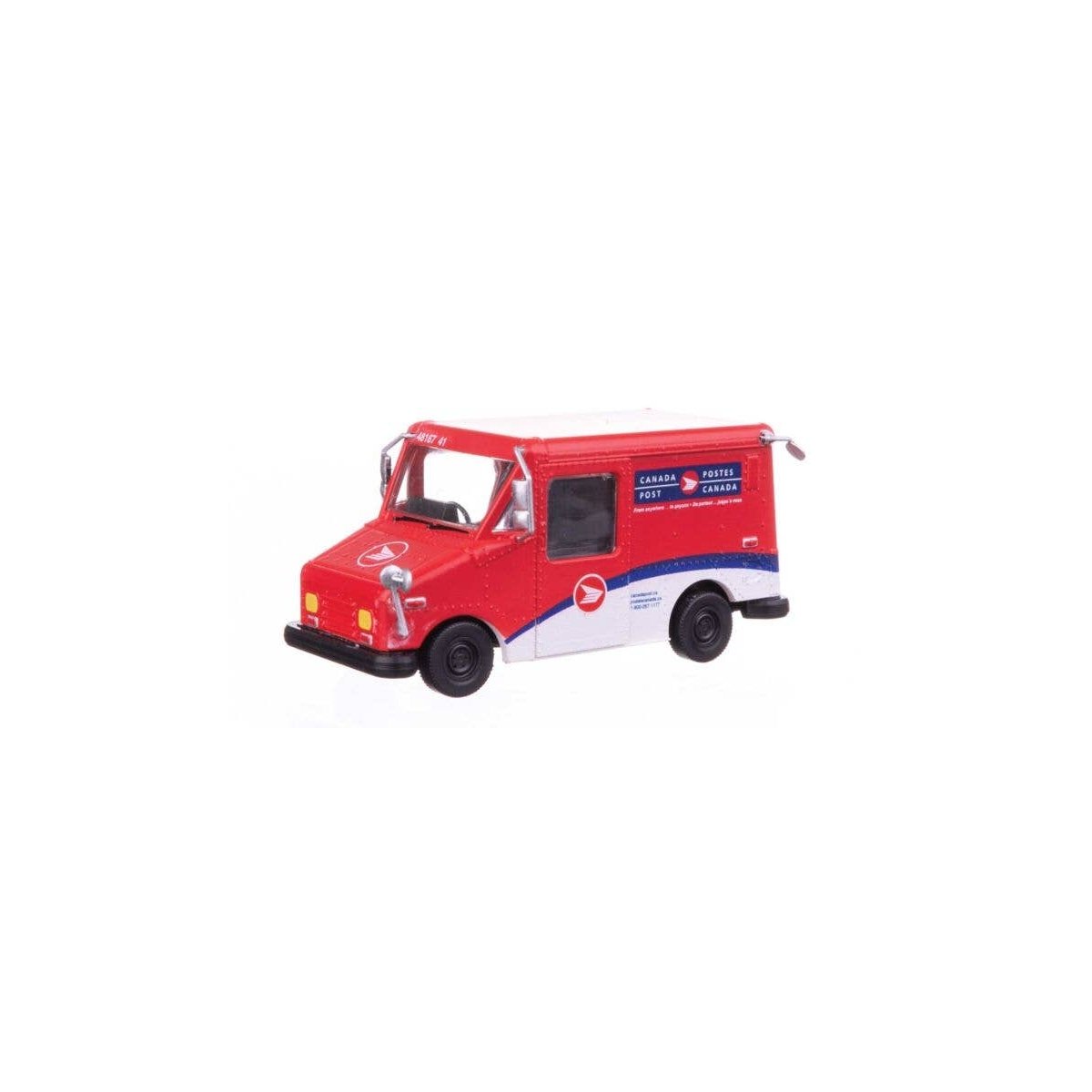 Long Life Vehicle (LLV) Mail Truck -- Canada Post (1998-Present Scheme), HO, Walthers SceneMaster 12255