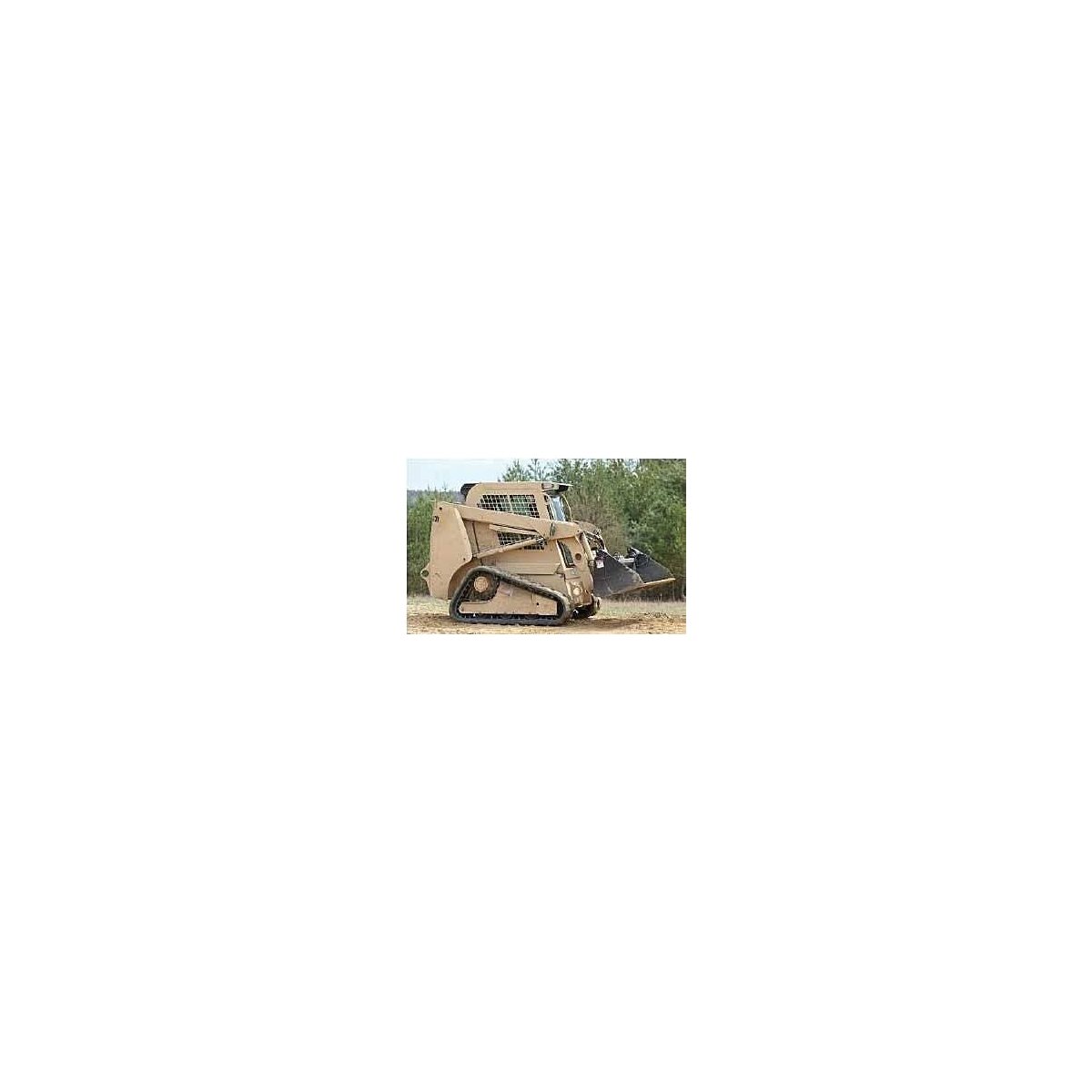 M400T Skid Steer Loader - Unpainted Resin Kit -- United States Army, HO, Trident Miniatures 87282