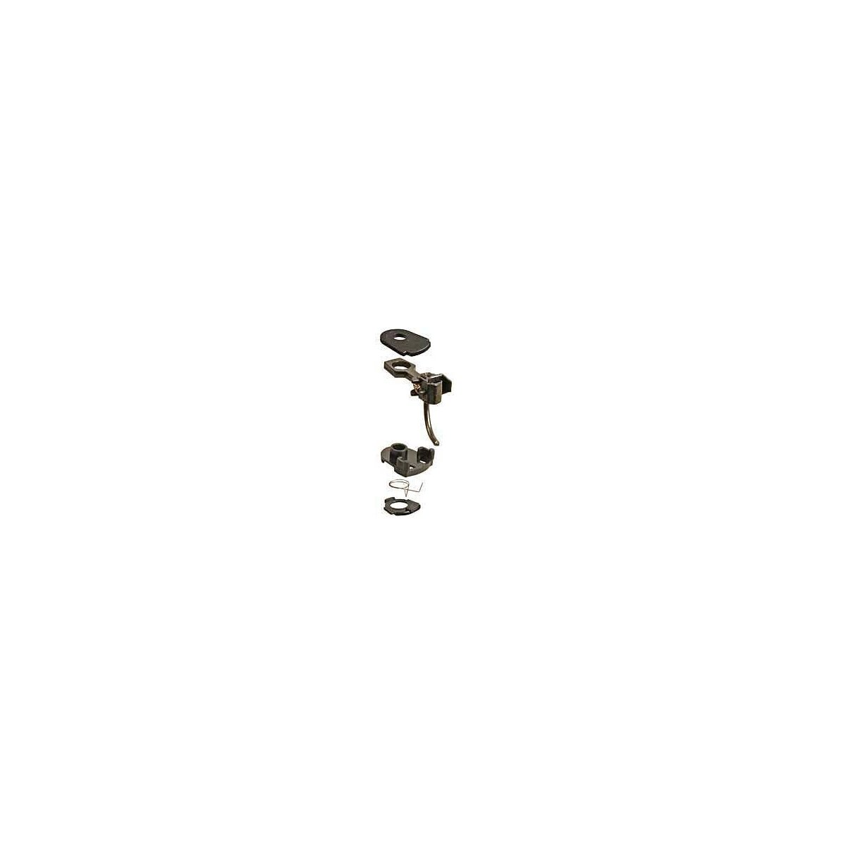 33 Plastic-Shank Coupler - Kit - Magne-Matic(R) -- Short 1/4′ Centerset w/233 Draft Gear Box, HO, Kadee Quality Products 33