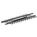 Permanent Uncoupler Magnet -- Mounted in Code 80 Track Section, N, Micro Trains Line 98800173