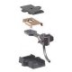 9 Talgo Truck-Mount Knuckle Couplers - Kit - Magne-Matic(R) -- Medium 9/32′ Centerset Shank w, HO, Kadee Quality Products 9