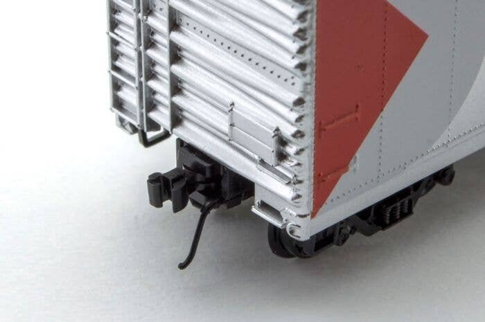 True-Scale Coupler -- Short Shank pkg(4) (black), N, Micro Trains Line 102300