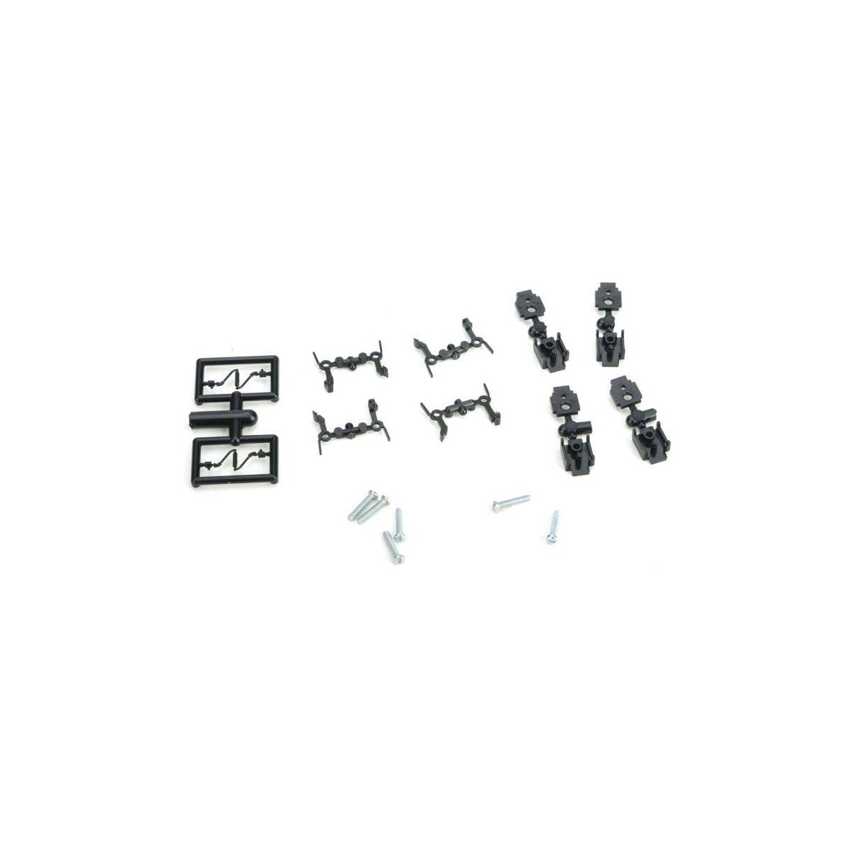 True-Scale Coupler -- Long Shank pkg(4) (black), N, Micro Trains Line 102301